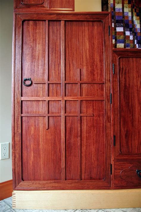 Hand Crafted Bubinga Step Tansu By Azuma Design Build