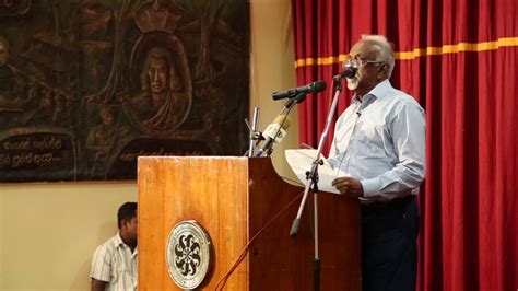 Thoughts On Poetry With Poetry Recital In Sri Lanka By K G Sankara