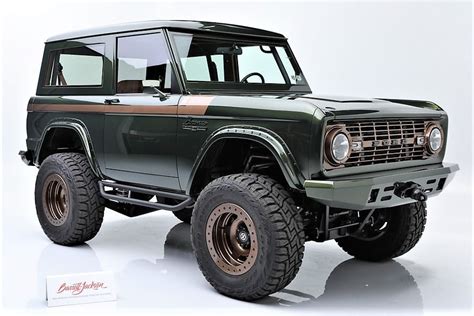 Bronco Sale Snags New Record During Barrett Jackson Online Only Auction