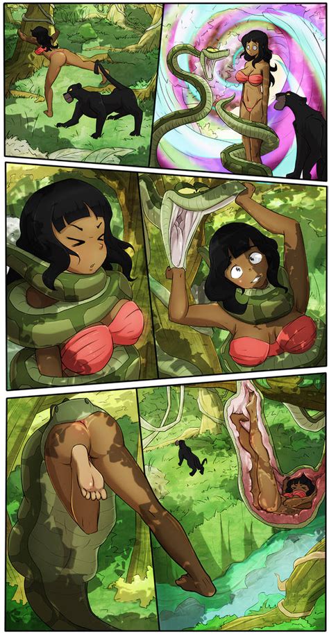 Rule 34 Asphyxiation Ass Bagheera Jungle Book Coiling Comic