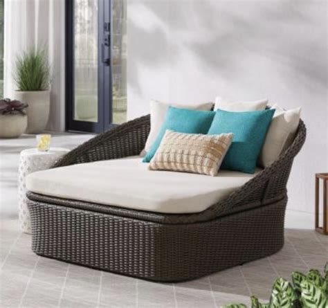12 Patio Daybeds That Will Totally Make Your Summer Wicker Daybed