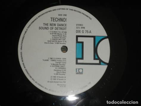 Techno The New Dance Sound Of Detroit Doble Lp Comprar Discos Lp