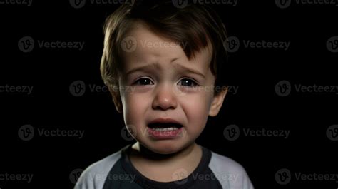 Little Boy Crying Sad Little Boy Crying And Looking At Camera While