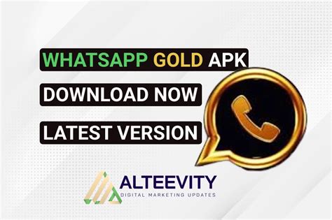 Whatsapp Gold Apk Download Now Latest Version 2024 Alteevity
