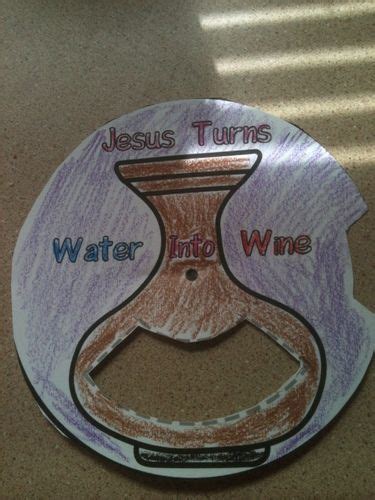 Jesus Turns Water Into Wine Craft For Sunday Cafemom Mobile