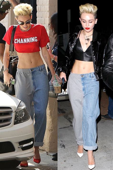 miley cyrus celebrity street style baggy jeans outfit street chic casual summer outfits