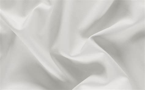 Download Wallpapers White Silk Fabric Wavy Silk Background Wavy Silk