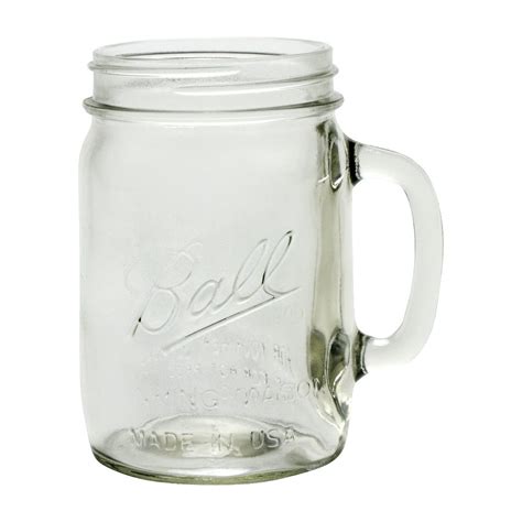 Wholesale Containers 24 Oz Ball Mason Jar With Handle Fillmore Container