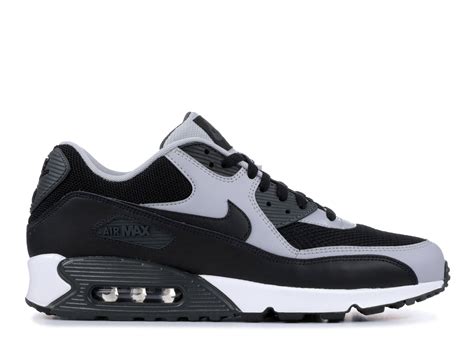 Air Max 90 Essential Wolf Grey Nike 537384 053 Black Black