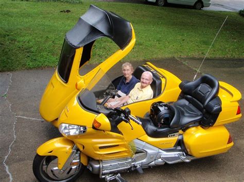 Goldwing With Champion Sidecar Side By Side Concept Motorcycles Custom Motorcycles Cars And