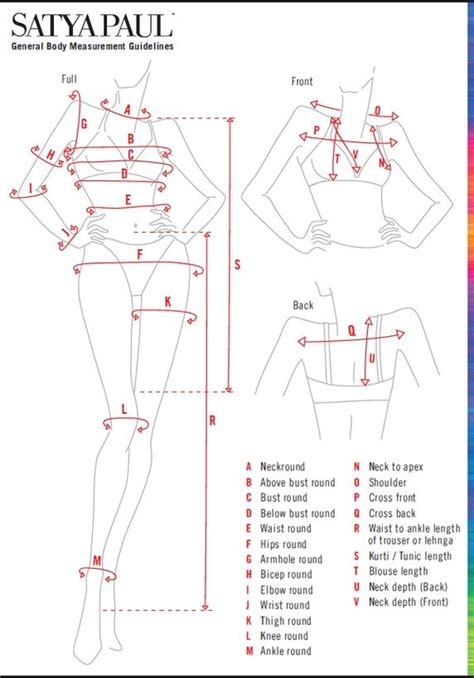 Bodymeasurementsaree Sewing Measurements Fashion Sewing Dress