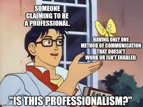 What Is Professionalism Imgflip