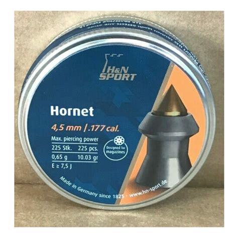 Shop Online Now Bbs And Pellets H And N Hornet Pointed Airgun Pellets