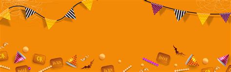 A collection of amazing free banner clipart! Halloween Banner or Background with Halloween elements ...