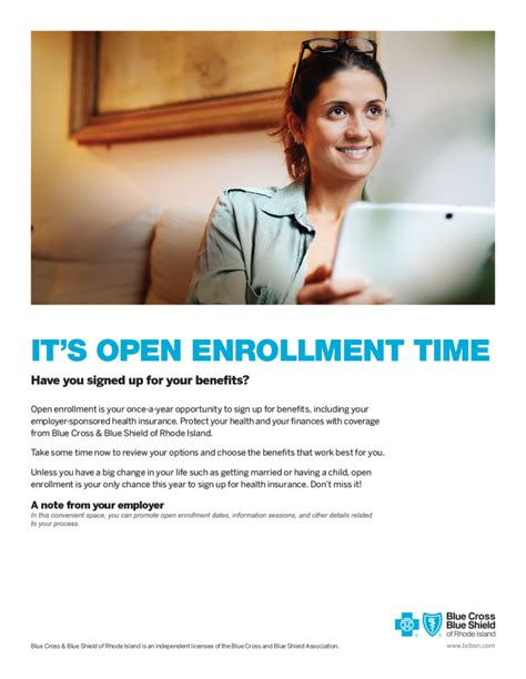 Downloadable Free Open Enrollment Flyer Template