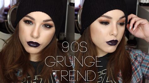 90s grunge girl makeup