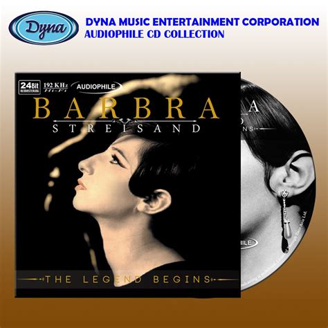 Barbra Streisand The Legends Begins Audiophile CD Shopee Philippines