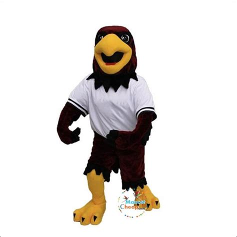 College Friendly Hawk Mascot Costume Mascot Costumes Mascot Costumes