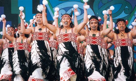 Maori Culture Group Of People Dancing Ho Omana Spa Maui