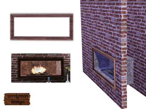 Wondymoons Nitrogen Fireplace Frame Fireplace Frame Fireplace Sims
