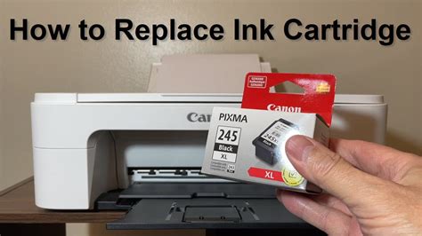 Canon Pixma Mg2522 Pixma Ts3322 How To Replacechange Ink Cartridges