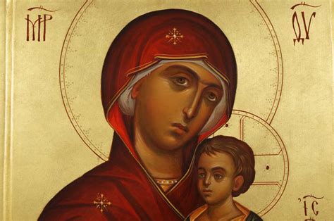Virgin Mary Hodegetria Guide Orthodox Icon Blessedmart