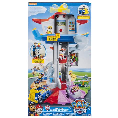 Paw Patrol My Size Lookout Tower Spin Master Toys Ltd Uk