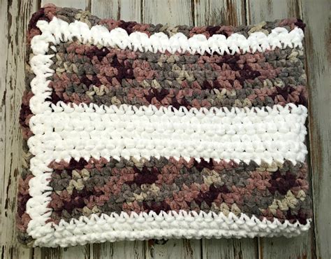Beginner Crochet Baby Blanket Free Crochet Pattern