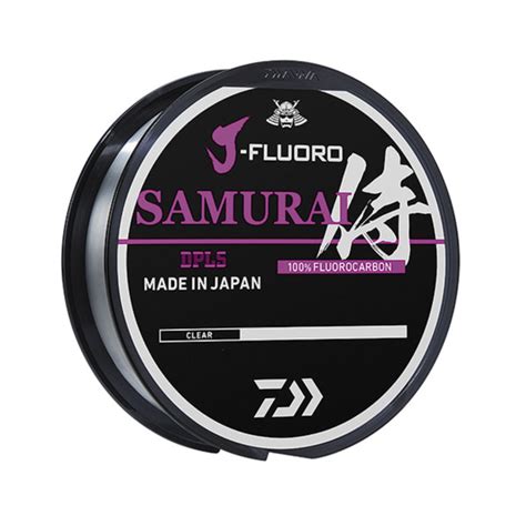Daiwa J Fluoro Samurai Fluorocarbon Line Lb Test Yd Jfs