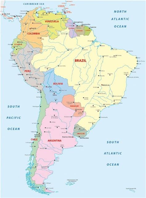 América Do Sul Toda Matéria
