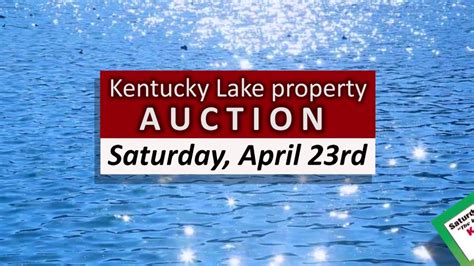 Kentucky Lake Property Auction Youtube
