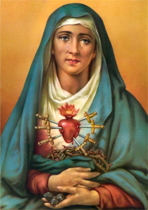 Our Lady Of Sorrows The Month Of September Is Dedicated To Our Lady