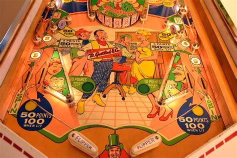 Gottlieb Hit A Card Vintage Pinball Machine 1967 Fully Restored For Sale At 1stdibs Card