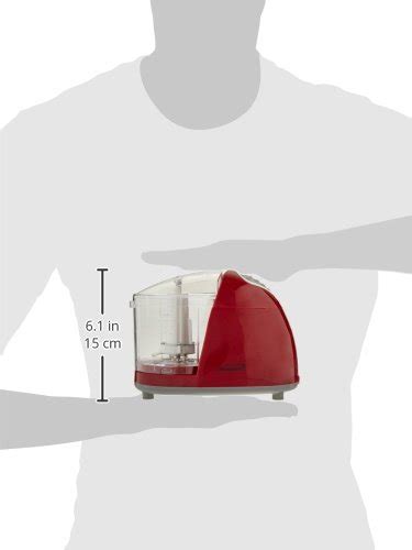 Brentwood 15 Cup Mini Food Chopper Red The Home Kitchen Store
