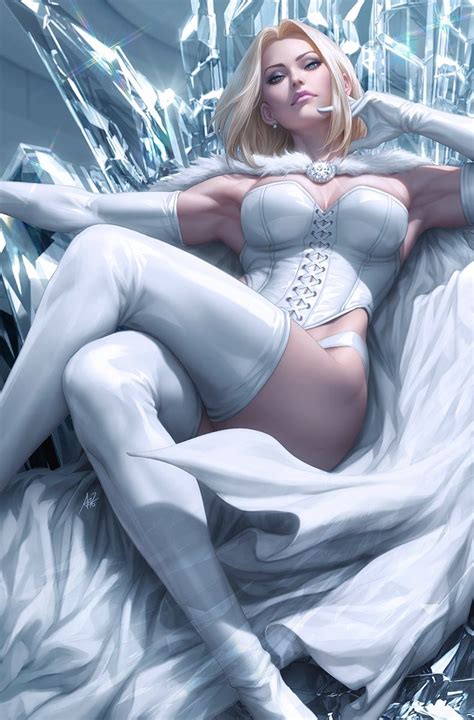 🌹 ️🌹🔞 libidose 🔞🌹 ️🌹 on twitter rt artgerm here comes the full reveal of my emma frost