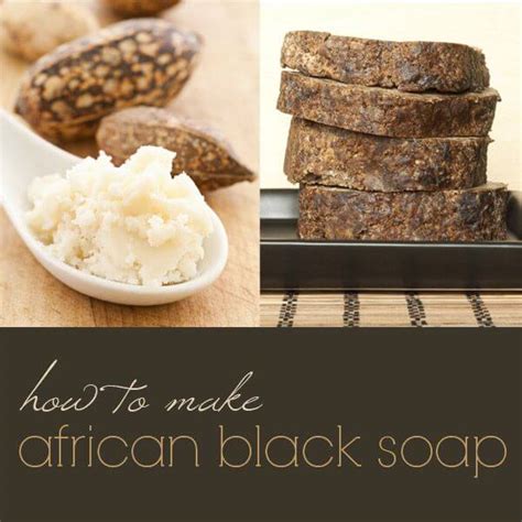 Homemade Organic Black Soap For Skin Lightening Recibeauty