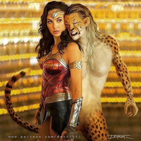 Dc Comics Vault On Instagram By Datrinti Wonderwoman Cheetah Ww Wonder Woman Cheetah