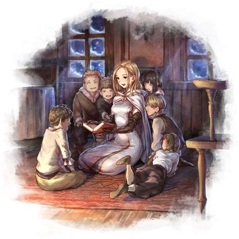 Ophilia Art Octopath Traveler Champions Of The Continent Art Gallery
