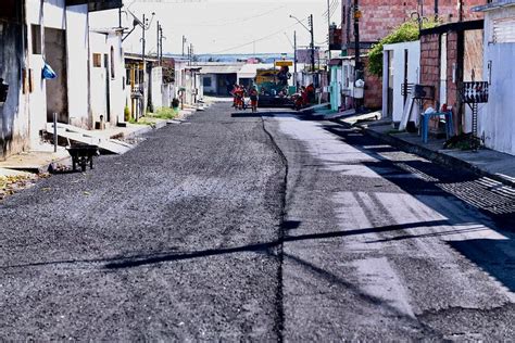 Prefeitura De Manaus Contempla Ruas Dos Bairros Monte Das Oliveiras E Coroado Com Asfalto Novo