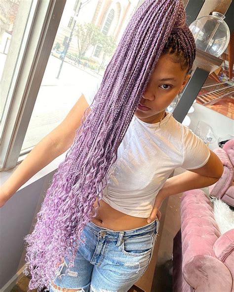 Africans Braids Designs 👑 💗 On Instagram Yasss Hot Purple Wave 💜💜💜💜