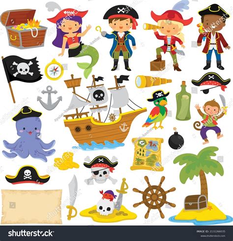 꼬마 해적 이미지 스톡 사진 및 벡터 Shutterstock