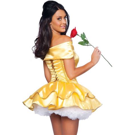 Fantasia Adulto Feminino Princesa Bela Sexy Elite