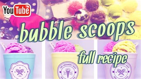 Bubble Scoops Full Recipe 🍧how To Make Bubble Bath Scoops With Packaging Ideas Youtube