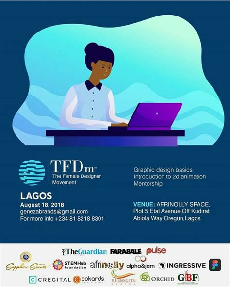 Graphic Design Training In Lagos Tfd Movement Stemhub Foundation