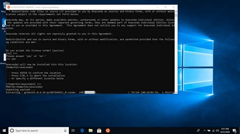 How To Install Anaconda On Wsl Windows 10 Using Linux Ubuntu App