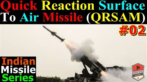 Quick Reaction Surface To Air Missile Qrsam Indianmissileseries