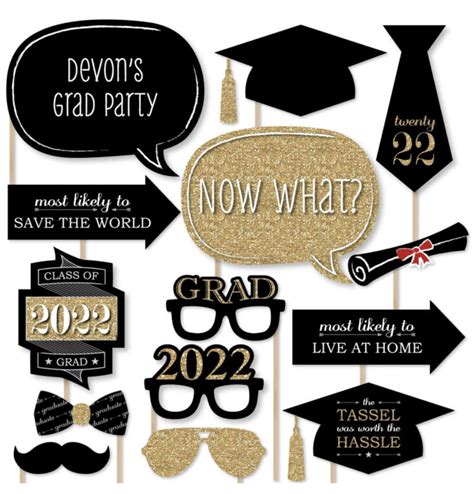 2022 Graduation Party Printable Toppers