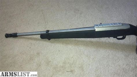 Armslist For Trade Ruger 1022 Tactical Stainless Barrel With Flash