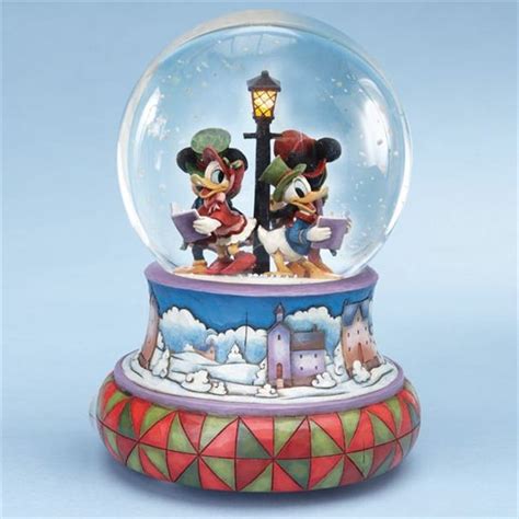 Donald And Daisy Duck Snow Globe Friend Christmas Disney Christmas