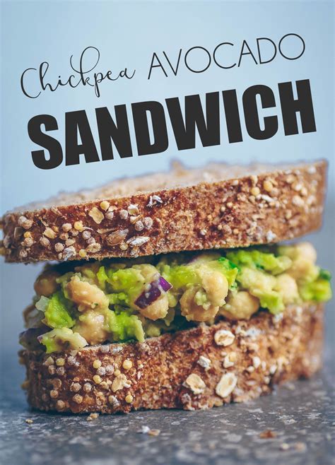Chickpea Avocado Sandwich Uk Health Blog Nadias Healthy Kitchen